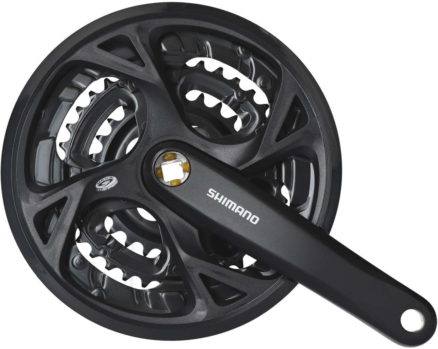 Biela Shimano fc-m371 3x9 velocidades 48 36 26