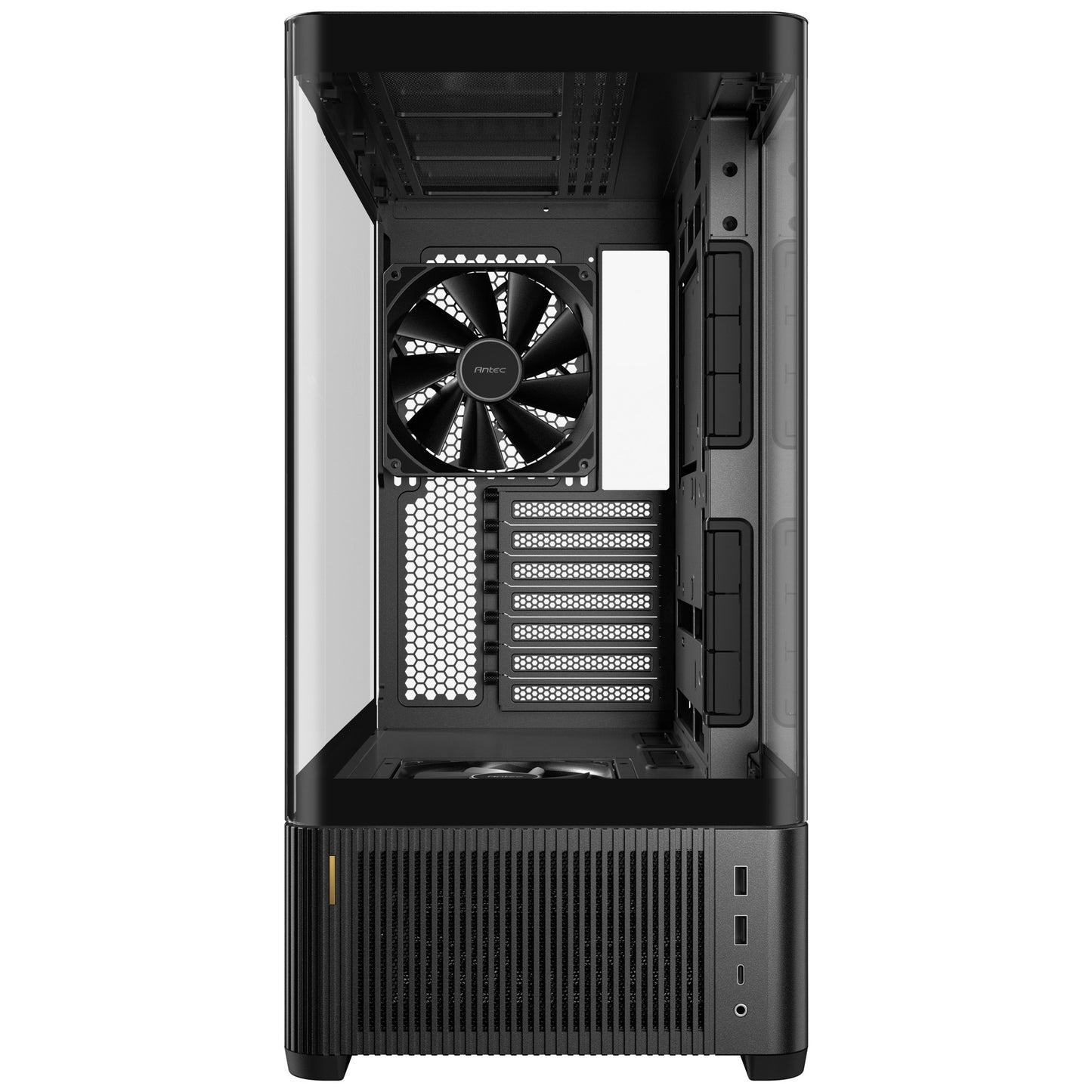 Custodia midi tower Antec c6 curve air (nero | 2x USB-A | 1x USB-C | vetro temperato)