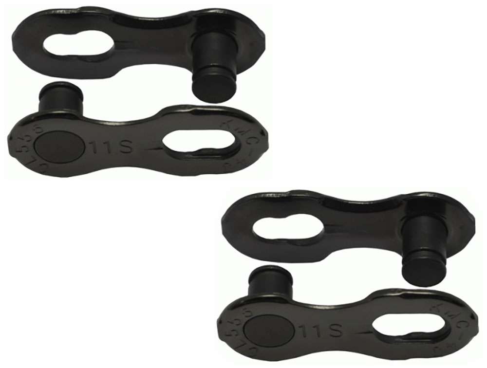 KMC Missinglink 11 DLC - 5.65 mm - Zwartkmc - Conector de la cadena de bicicletas