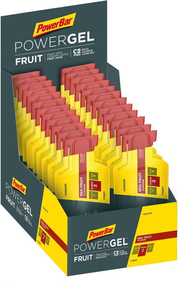 Scatola Powerbar Powergel originale 24er