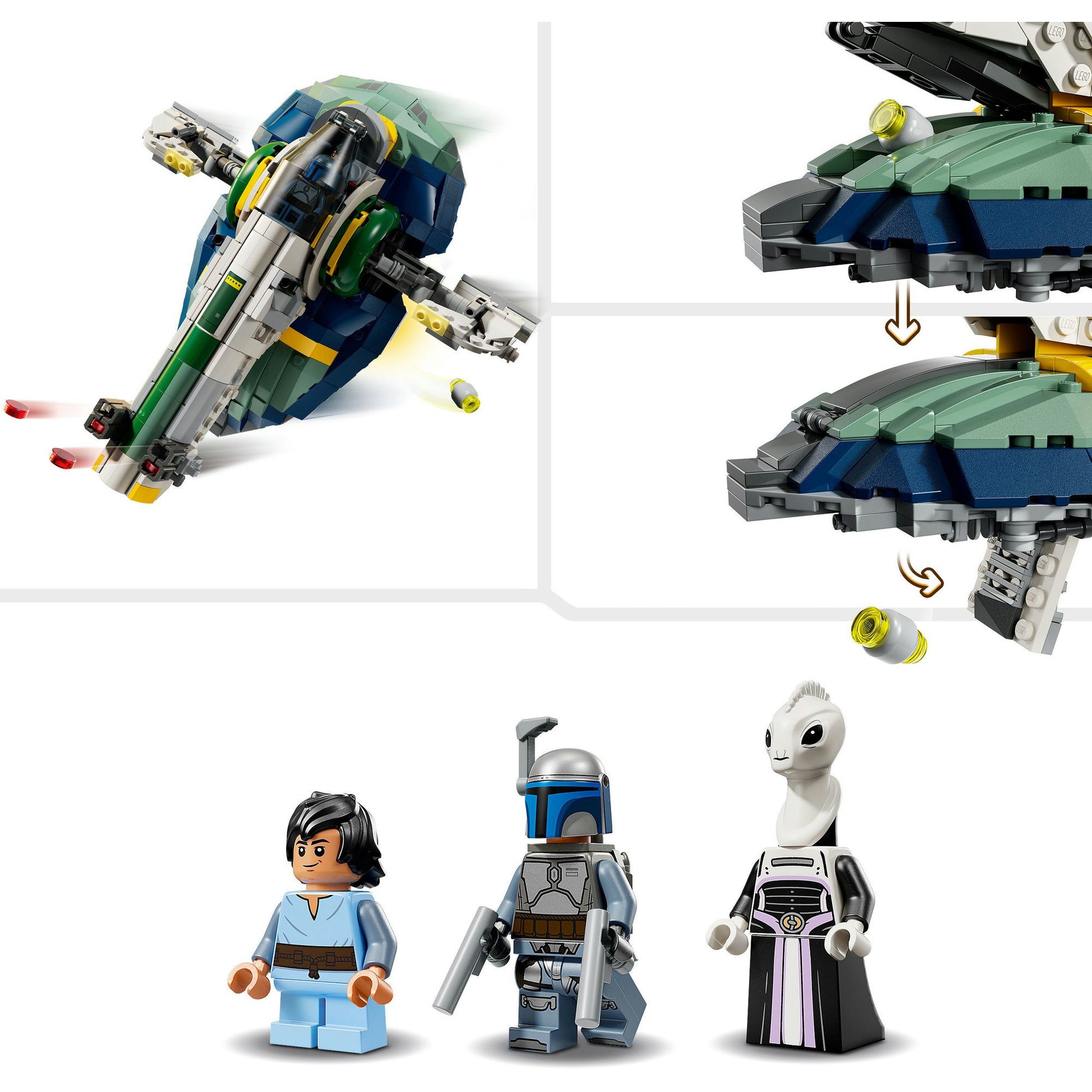 Lego Star Wars 75433 Jango Fetts Spaceship