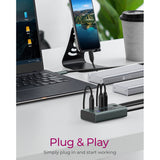 ICY Box IB-HUB1454-C31 4-Port USB 3.2 Gen 2 Type-C Hub - afbeelding 5