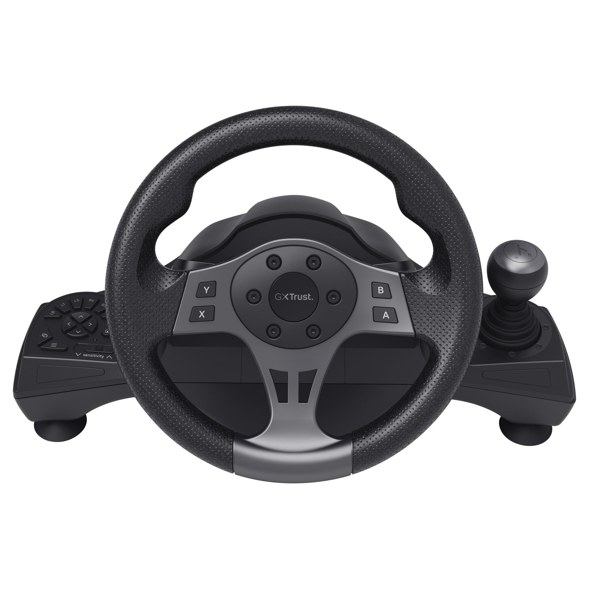 Volante da corsa Trust GXT 289 MOVI (nero, PC, Xbox Series X S, Switch, Playstation 4)