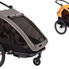 Xlc s bs-c10 duo two-seater child trailer
