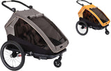 Xlc s bs-c10 duo two-seater child trailer - afbeelding 1