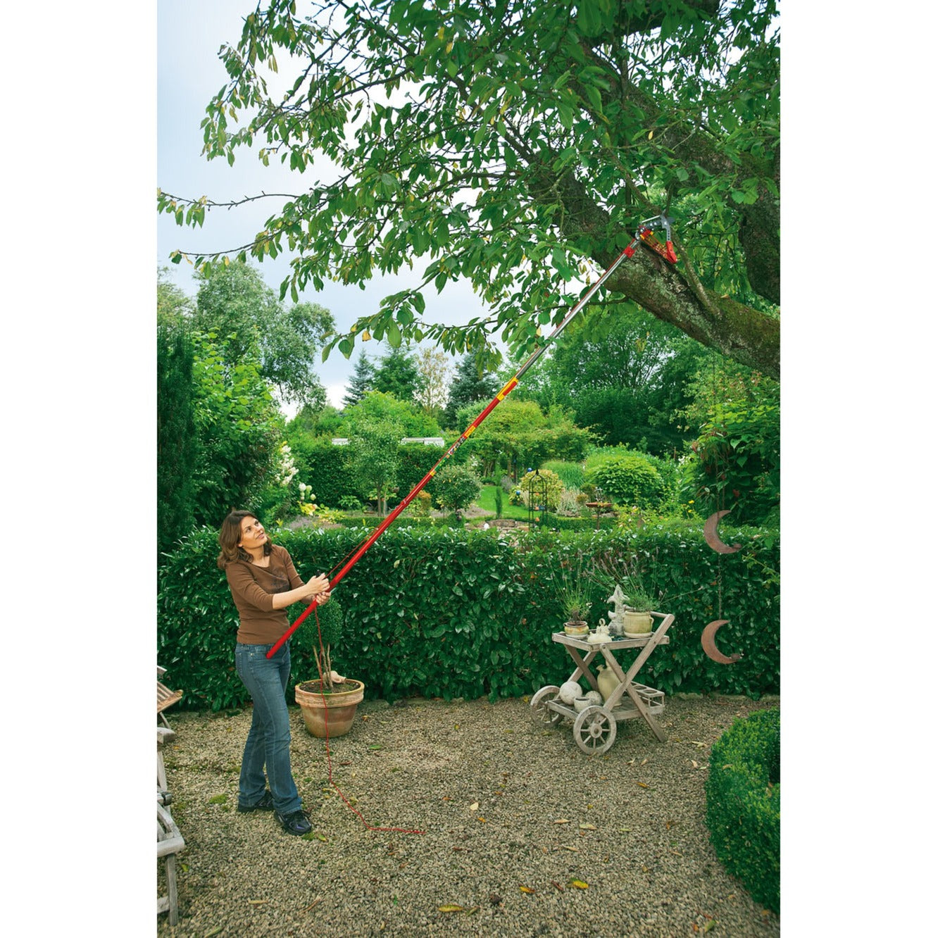 Wolf-garten multi-star boomschaar vario rc-vm (rood)