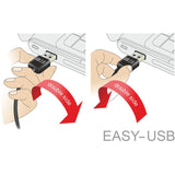 Delock USB2.0 A 90 °> USB Micro-B - afbeelding 7
