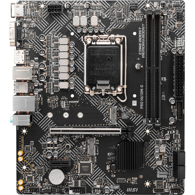 Scheda madre MSI Pro H610M-G Socket 1700 (GB-LAN, audio, µATX)