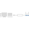 Act connectivity usb-c gigabit netwerkadapter (zwart)