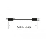 Delock magnetische usb data- en laadkabel set voor micro usb usb type-c (zwart, 1,1 meter) - afbeelding 2