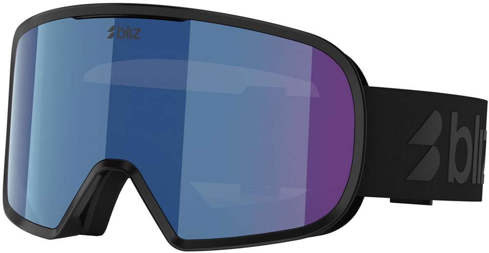 Maschera da sci multiuso Bliz g002 marrone w blu