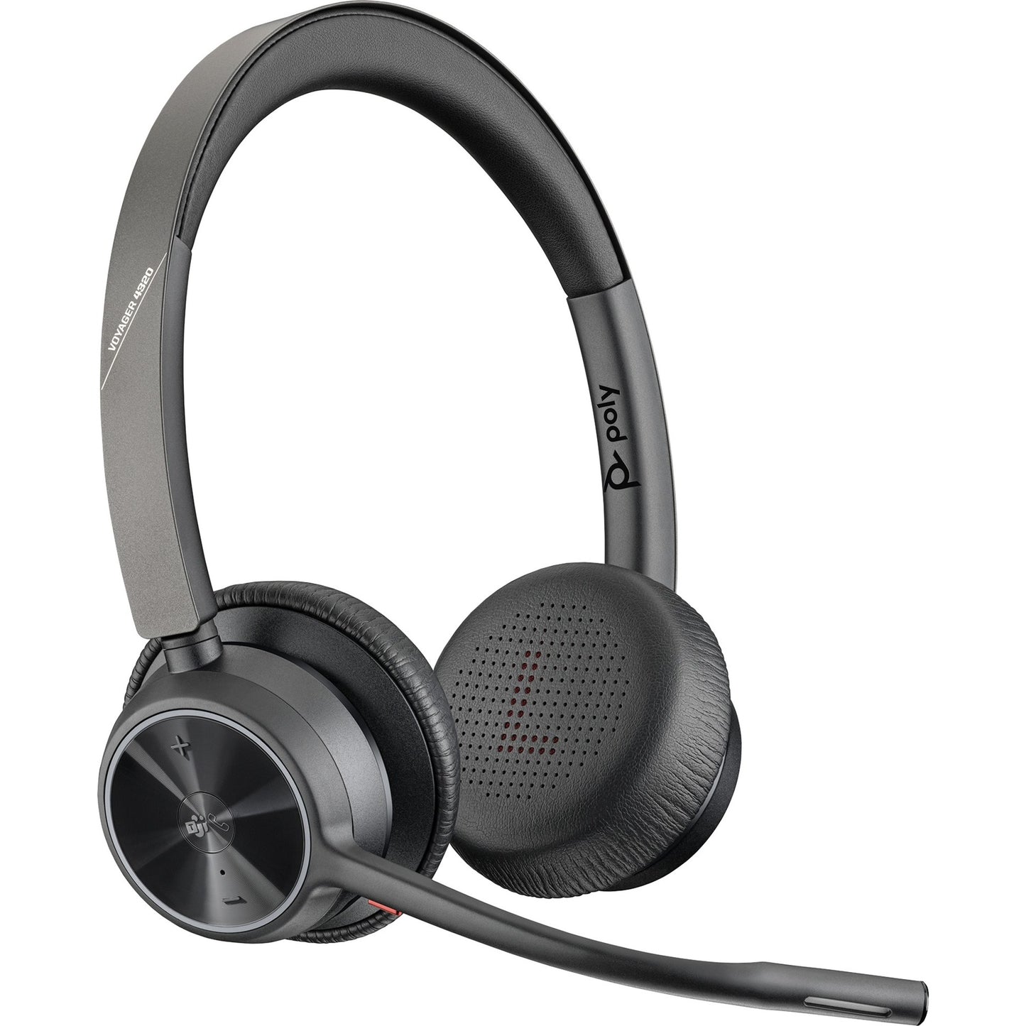 Hp poly voyager 4320 usb-a: auriculares supraaurales certificados por equipos