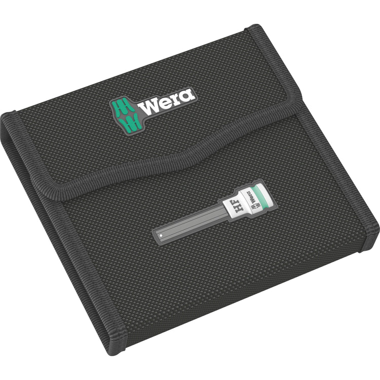 Wera 8740 b hf 1 zyklop bitdoppen set binnenzeskant, 7-delig dopsleutel (met vasthoudfunctie, 3 8 -aandrijving)