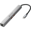 Sharkoon officepal combo adapter dockingstation (grijs)