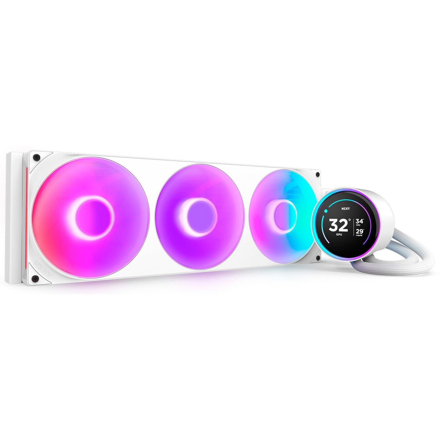Raffreddamento ad acqua NZXT Kraken Elite 420 RGB (bianco)
