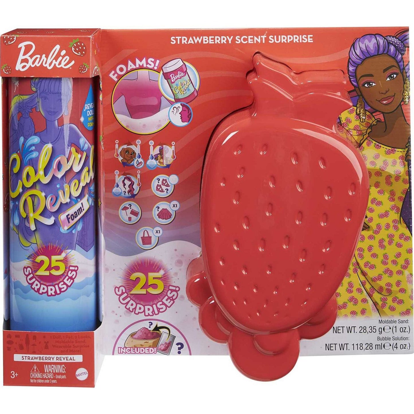 Mattel Color Revele Foam Strawberry