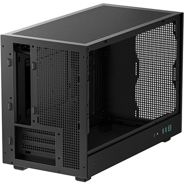 Carcasa mini torre Deepcool ch260 (negra | 2x USB-A | 1x USB-C | vidrio templado)