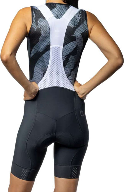Alé magic color - women's bib shorts with pad