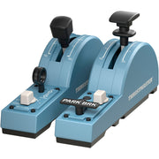 Thrustmaster tca quadrant add-on airbus edition gaming gasregelaar (blauwgrijs zwart, pc) - afbeelding 1