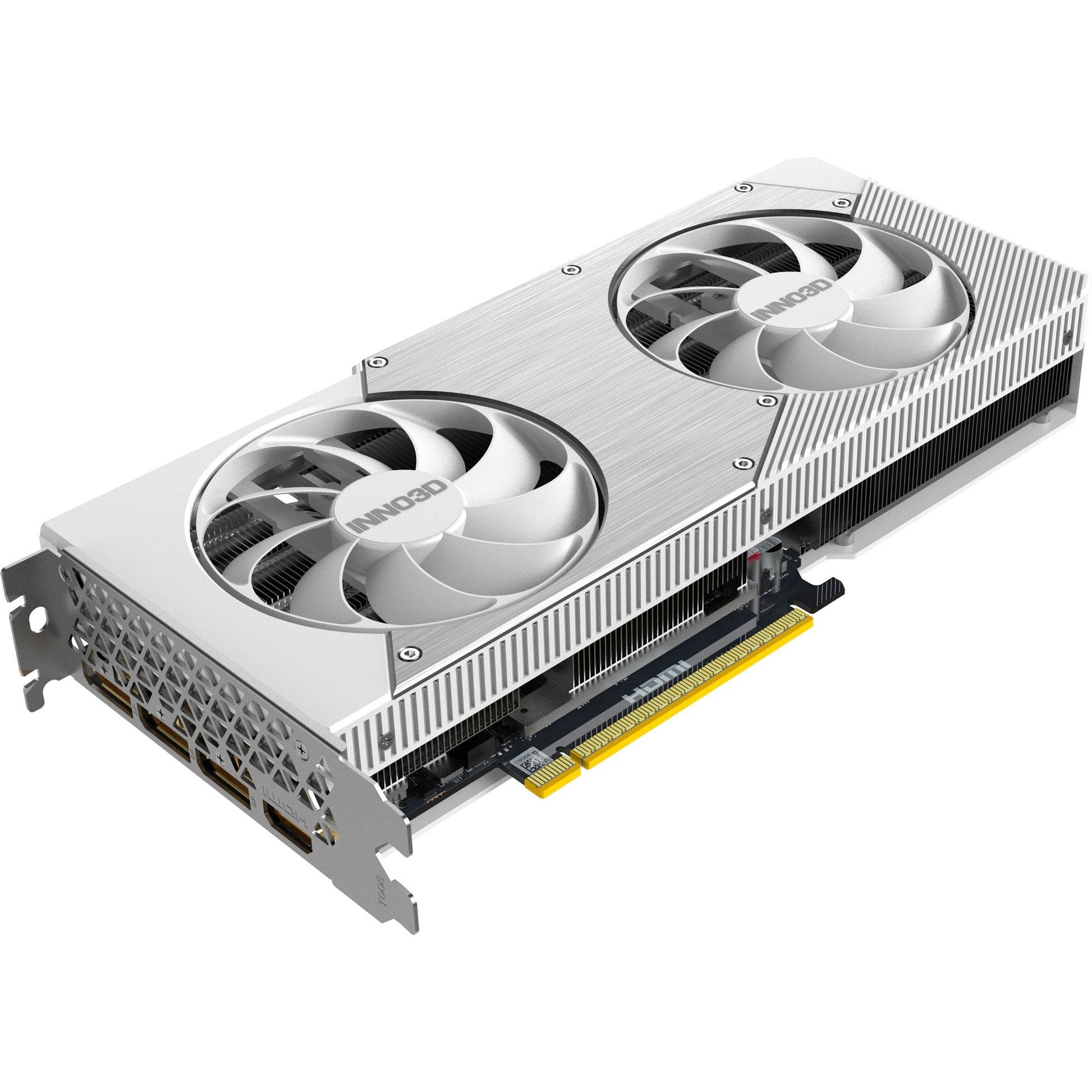 Inno3D N50702-12D7X-195064W GeForce RTX 5070 Twin X2 OC White, 12GB, GDDR7, 192 bits, 28 Gbps, 650W