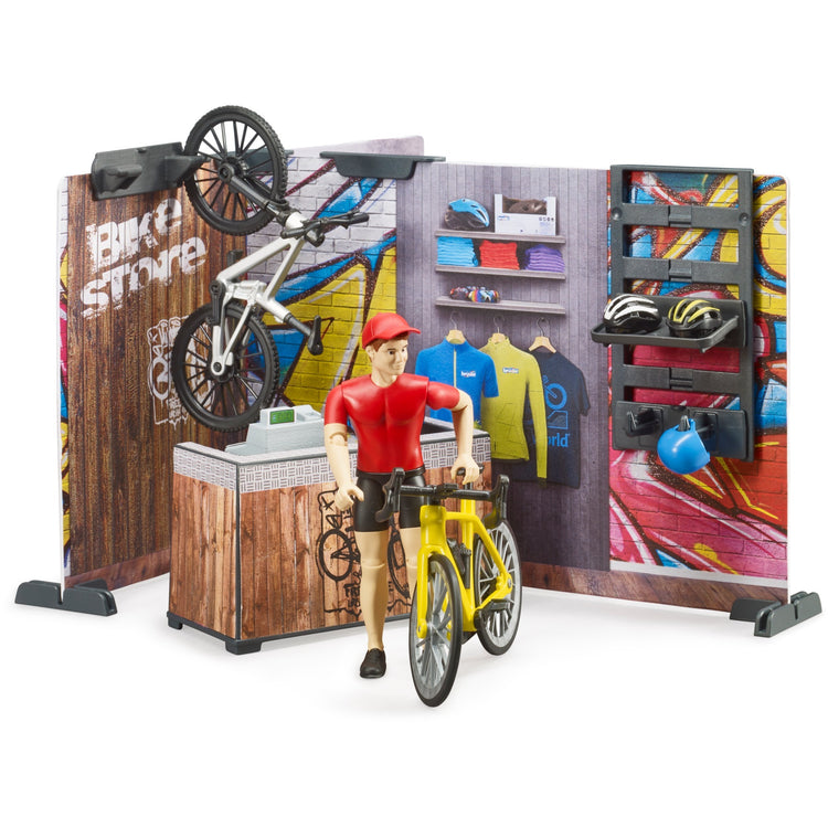 Bruder Bworld bicycle shop