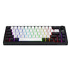 Hator skyfall mag ultima 8k wireless, tastiera da gioco (nera, layout americano, hator aurum ice, 65%, rgb, double-shot pbt, hot-swap, bluetooth usb-c da 2,4 ghz)