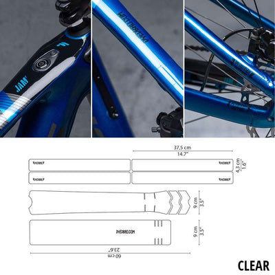 Kit protector de marco transparente Dyedbro