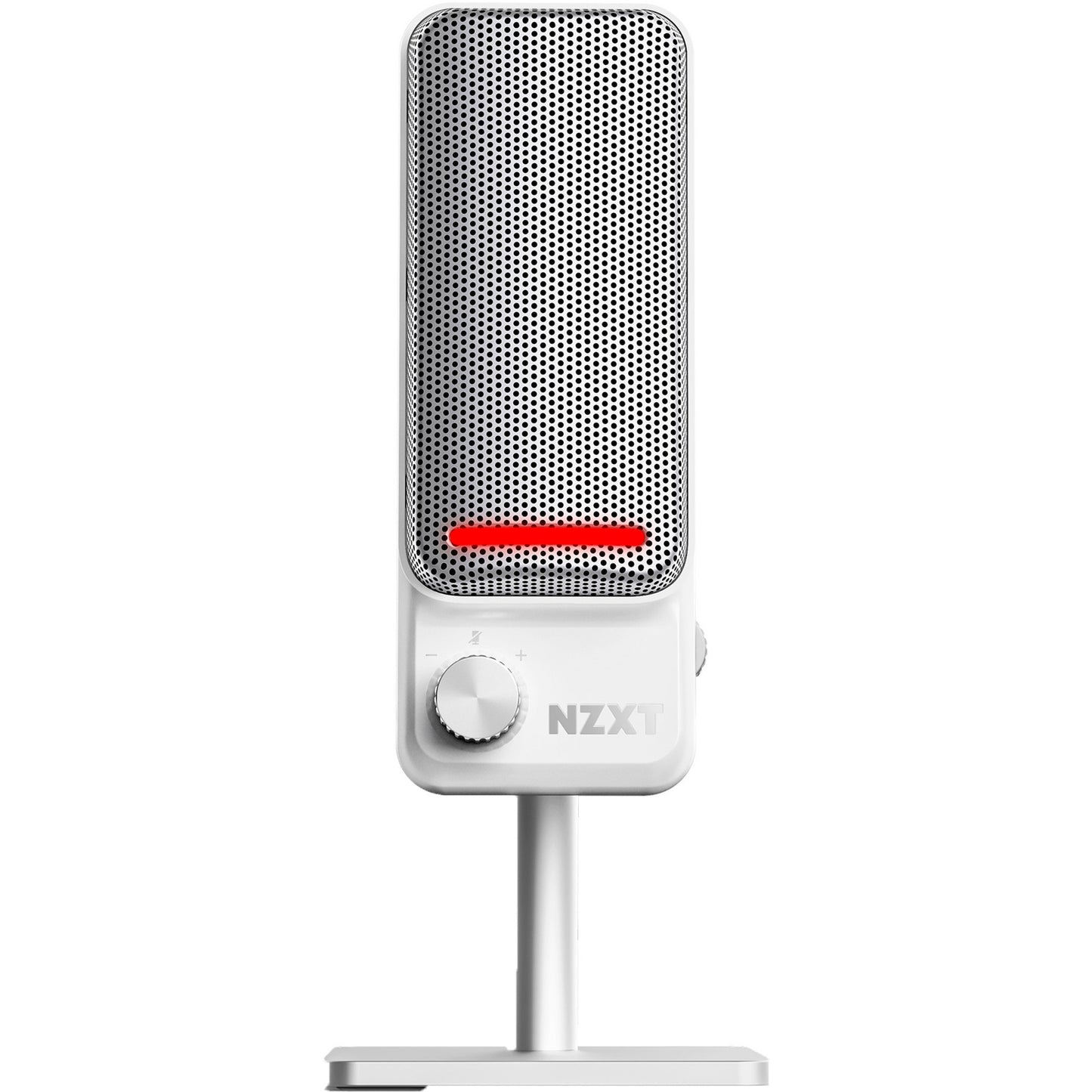 Micrófono elite cápsula nzxt (blanco, rgb, usb-c)