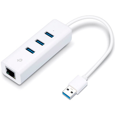 TP-Link USB 3.0 Hub de 3 puertos Adaptador Gigabit Ethernet 2 i