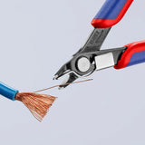 Knipex 78 41 125 zijsnijtang 60 hrc smalle kop 125mm - afbeelding 4