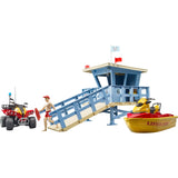 Bruder bworld reddingsbrigade station speelfiguur (62780) - afbeelding 3