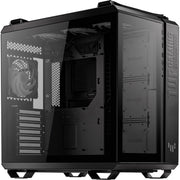Asus tuf gaming gt502 plus midi tower behuizing (zwart | 2x usb-a | 1x usb-c | tempered glass) - afbeelding 1
