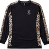 Loose riders leopard - women's long sleeve jersey