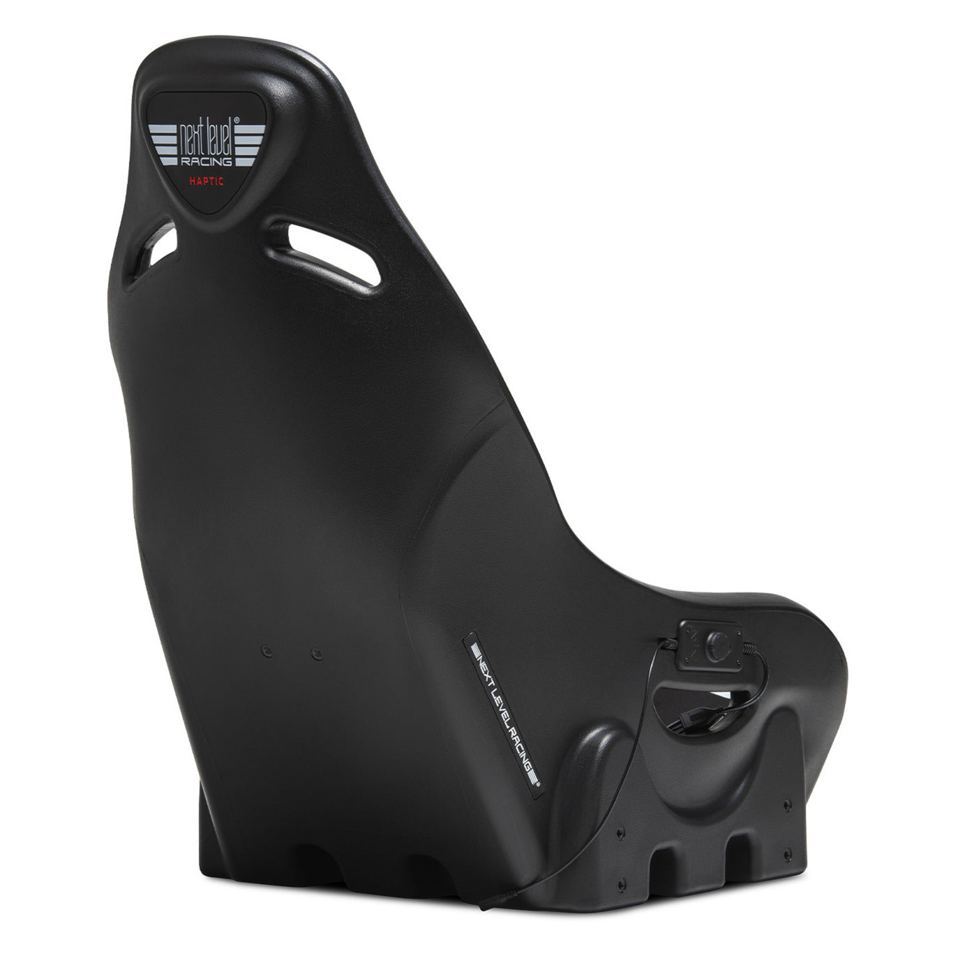 Silla de carreras con simulación de retroalimentación háptica es1 de Next Level Racing (negra)