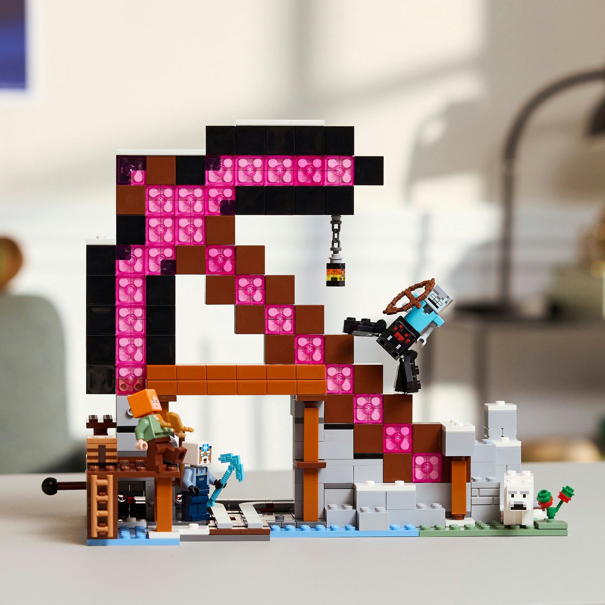 Lego 21277 Minecraft de Pikhouweelmijn