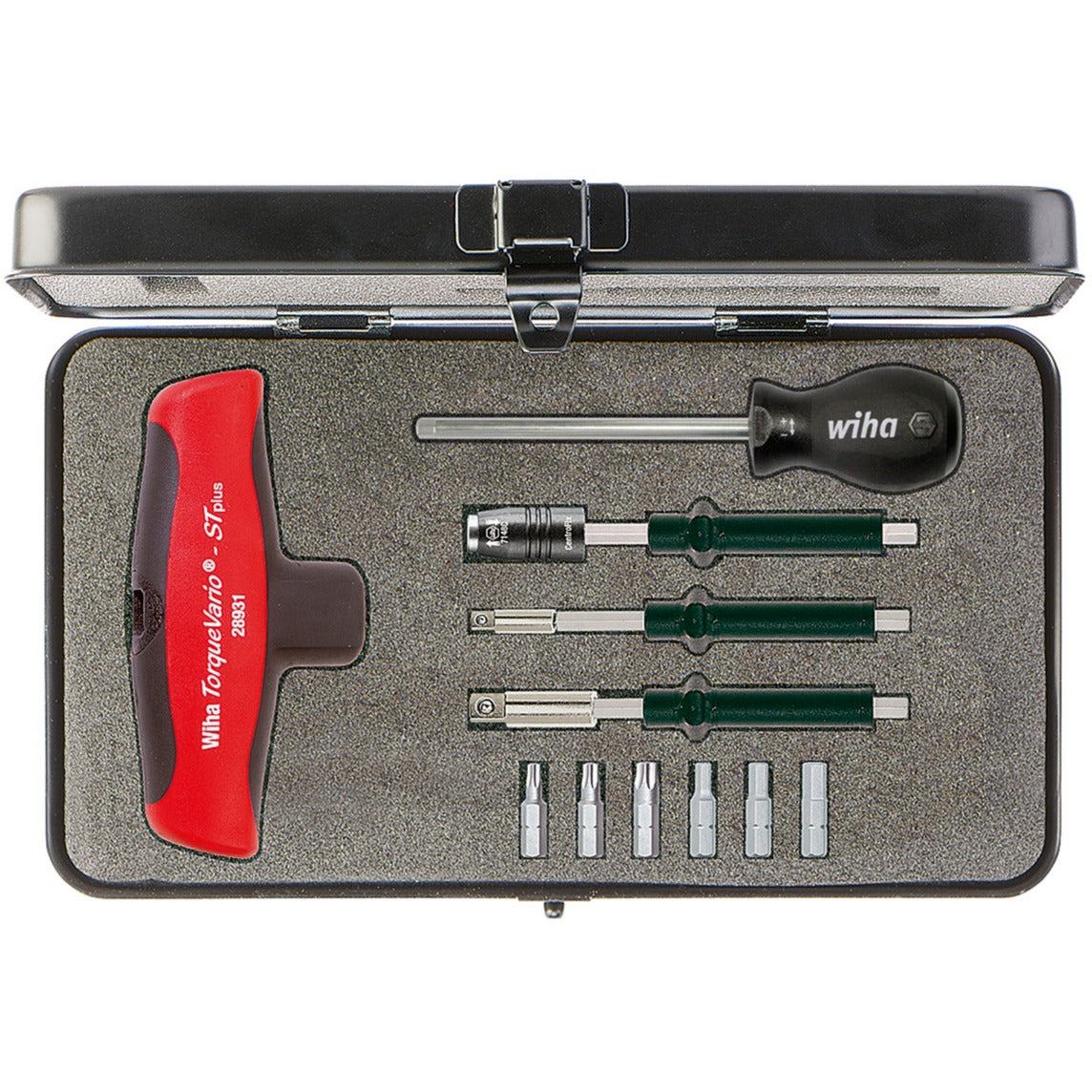 Wiha Momentary screwdriver set with Torquevar cross grip