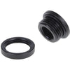 Alphacool hf tussenschotaansluiting g1 4 verbinding (zwart)
