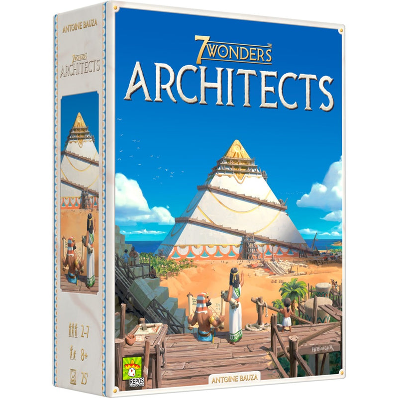 Asmodee 7 maravillas: arquitectos