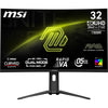 Msi mag 321cupdf 31,5 monitor da gioco curvo uhd 4k (nero, 2x hdmi, porta display, usb-c, 160 hz 320 hz)