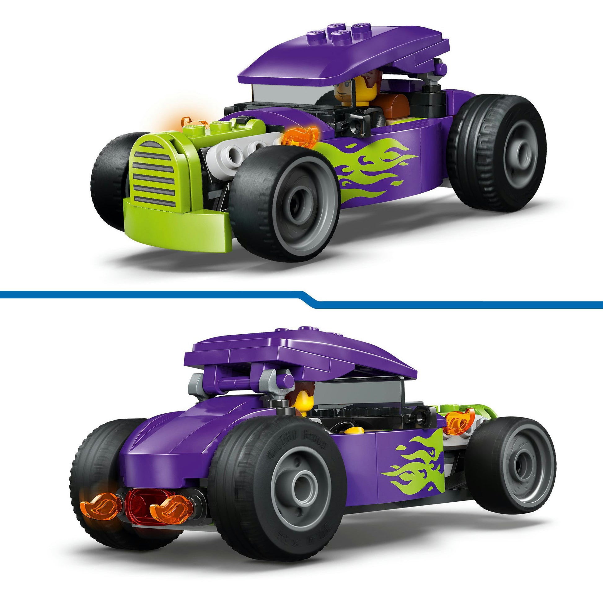 Lego City Great Vehicles 60485 Hot Rod | 2 pezzi