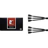 Noctua na-sc1 sx2 splitterkabel (zwart) - afbeelding 1
