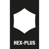 Wera 2090 17 slagschroevendraaier-set slagmoersleutel (zwart, 17-delig, 5 16 binnenzeskant-aandrijving) - afbeelding 12