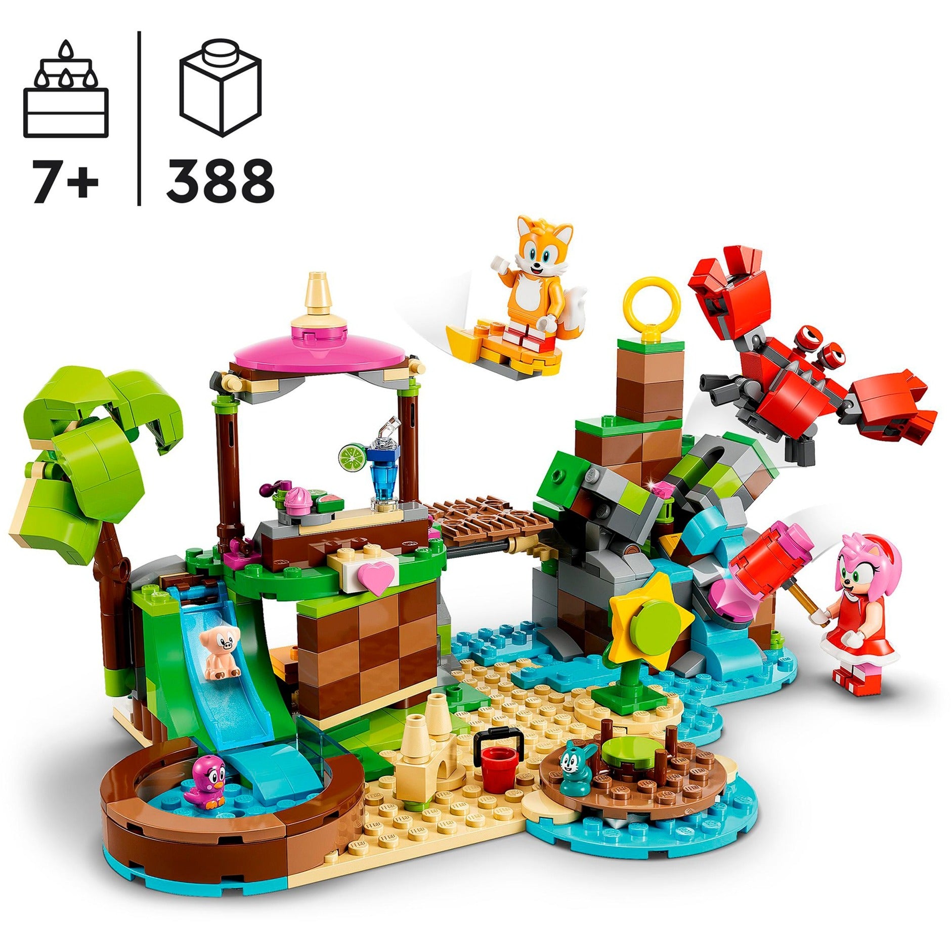 Lego Lego 76992 Amy's Animal Care Island