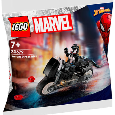 Lego Marvel - Giocattolo da costruzione per bici da strada Venom (30679)