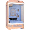 Thermaltake the tower 300 - custodia mini tower color pesca fuzz (pesca | 3x USB-A | vetro temperato)