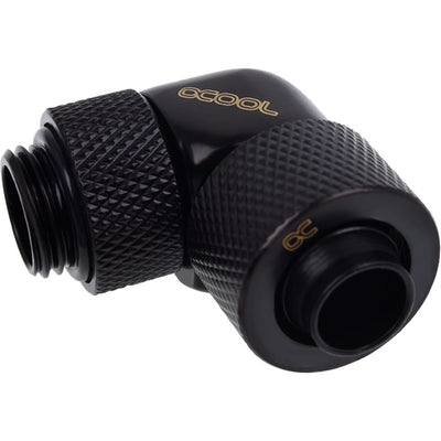 Alphacool eiszapfen 13 Collegamento raccordo a compressione 10mm (nero, ruotabile sul lato filettato)