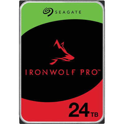 Disco rigido Seagate ironwolf pro da 24 TB (SATA 6 GB, 24 7)