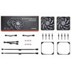 Noctua nf-a12x25 g2 pwm sx2-pp chromax.black case fans (zwart, 2 stuks, 120 x 120 x 25 mm)