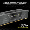 Corsair vengeance 32 gb ddr5-6000 (2x 16 gb) werkgeheugen (zwart, cmk32gx5m2d6000z38, xmp, expo)