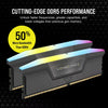 Corsair Vengeance RGB 32 GB DDR5-6000 (2x 16 GB) RAM (negro, cmh32gx5m2d6000z38, xmp, expo)